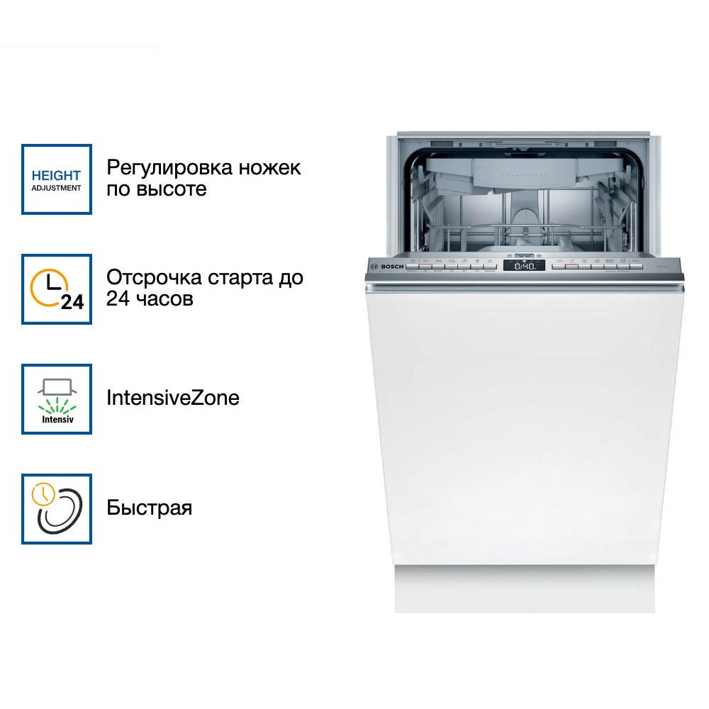 Встраиваемая посудомоечная машина Bosch SPV4XMX16E