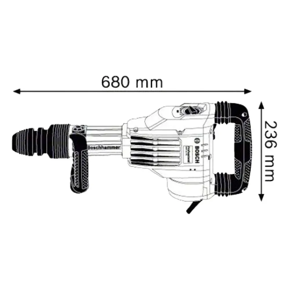 Bosch GSH 11 VC Professional отбойный молоток электрический, 0611336000