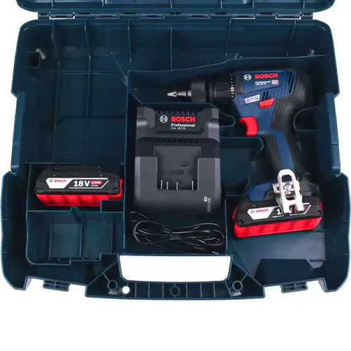 Bosch GSR 18V-50 Professional аккумуляторная дрель-шуруповерт (2 x 2 Ач, ЗУ), 06019H5000