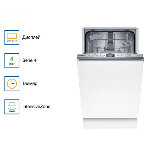 Встраиваемая посудомоечная машина Bosch SPV4HKX10E