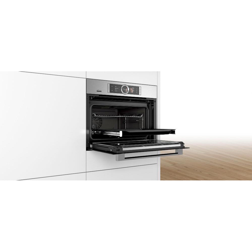 Компактный паровой духовой шкаф Bosch CSG656RS7