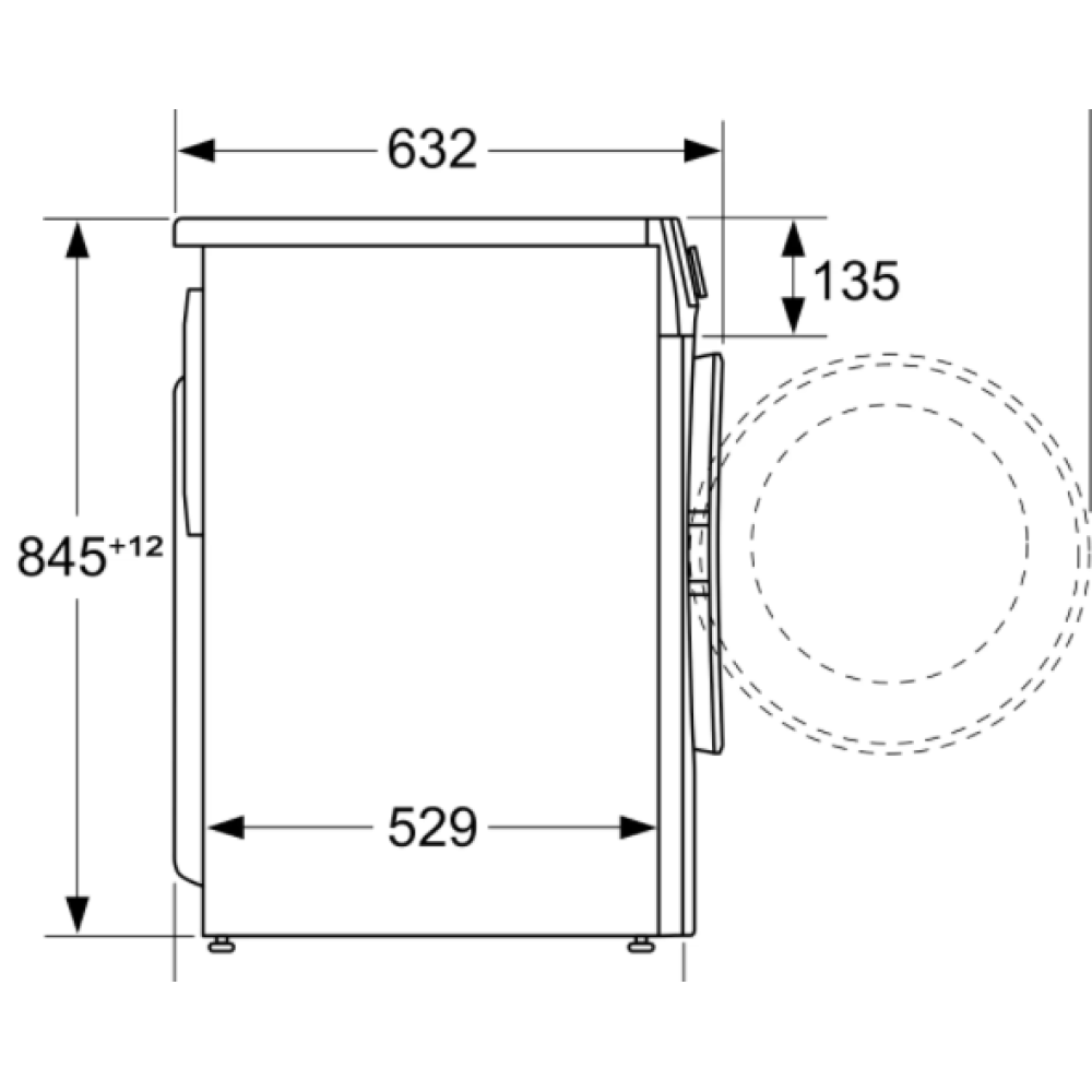 Стиральная машина Bosch WGA254A0OE