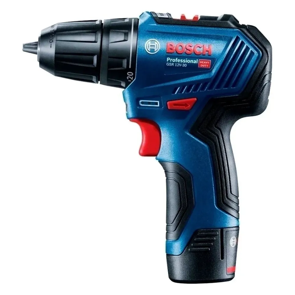 Bosch GSR 12V-30 Professional Solo аккумуляторный бесщеточный шуруповерт (без АКБ и ЗУ), 06019G9002