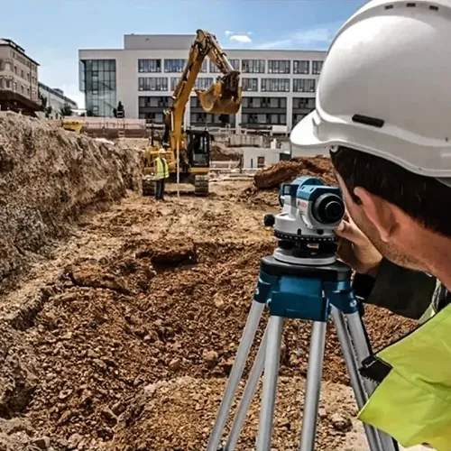 Bosch GOL 26 D Professional нивелир оптический со штативом BT 160 и рейкой GR 500, 0601068002