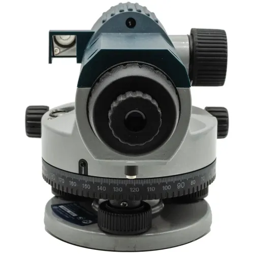 Bosch GOL 20 D Professional оптический нивелир + бленда, кейс, ключ, отвес и регулировочный штифт 0601068400