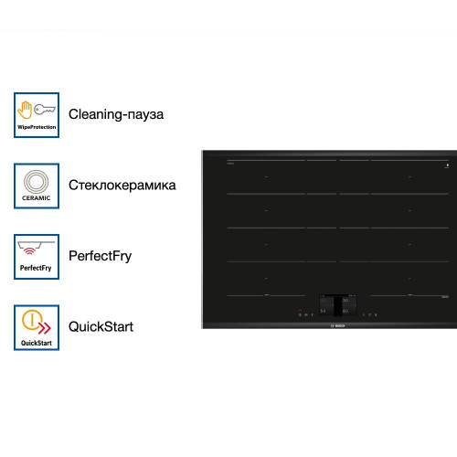 Индукционная варочная панель Bosch PXY875KV1E