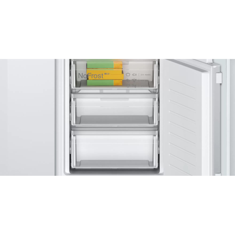 Встраиваемый двухкамерный холодильник Bosch KIN86VFE0