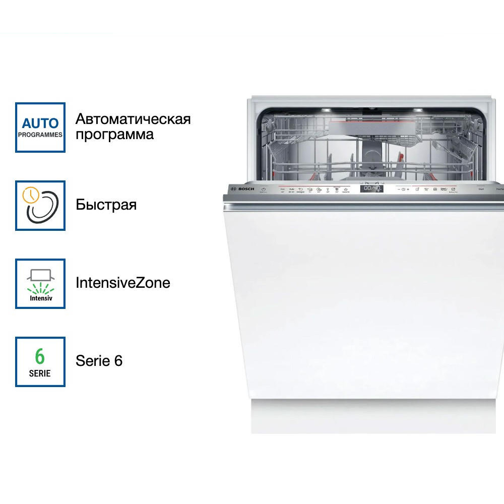 Встраиваемая посудомоечная машина Bosch SBV6ZDX16E