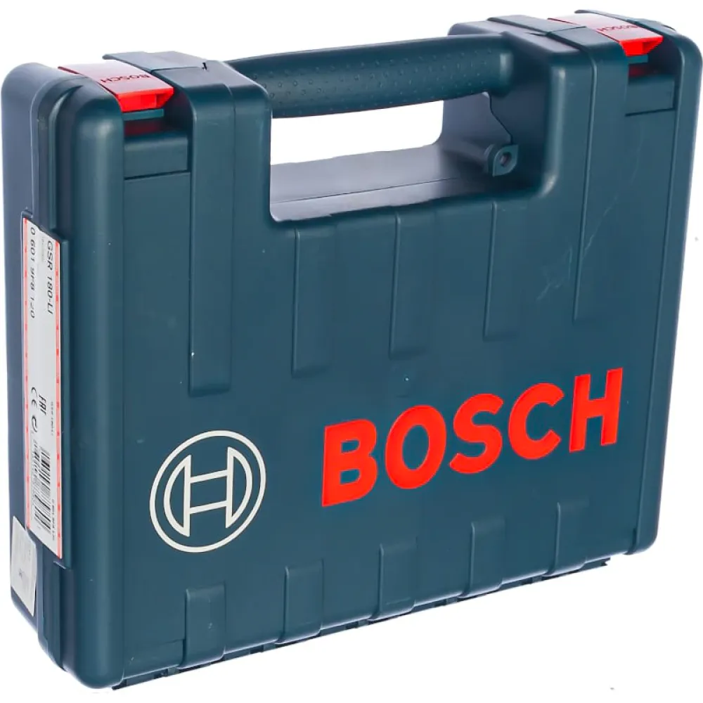 Bosch GSR 180-Li Professional аккумуляторная дрель-шуруповерт (2 x 1.5 Ач, ЗУ), 06019F8109