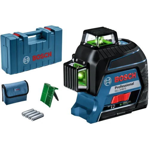 Bosch GLL 3-80 G Professional лазерный уровень, 0601063Y00