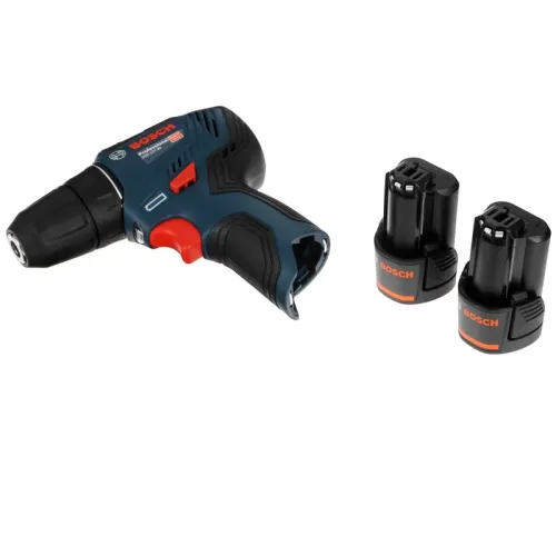 Bosch GSR 12V-30 шуруповерт аккумуляторный (2 x 2 Ач, ЗУ), 06019G9000