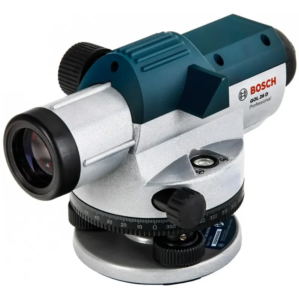 Bosch GOL 26 D Professional нивелир оптический со штативом BT 160 и рейкой GR 500, 0601068002
