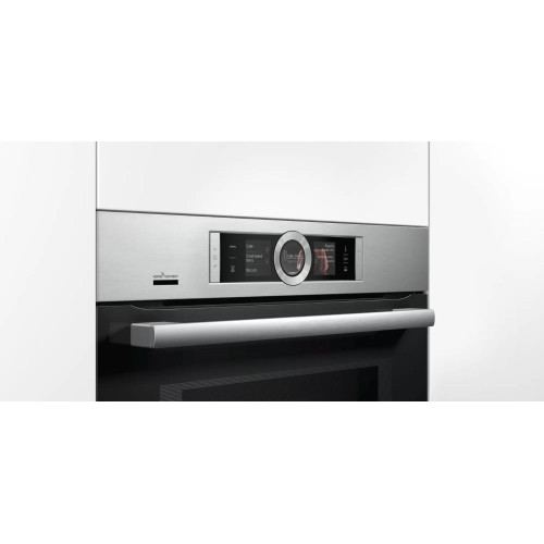 Духовой шкаф с микроволнами и паром Bosch HNG6764S6